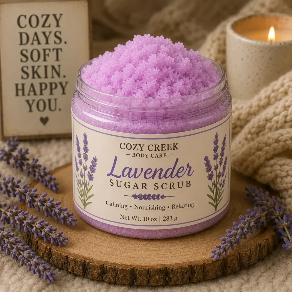 Lavender Sugar Scrub: view 1