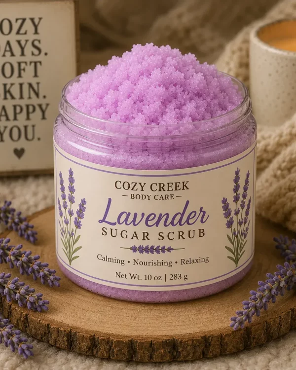 Lavender Sugar Scrub