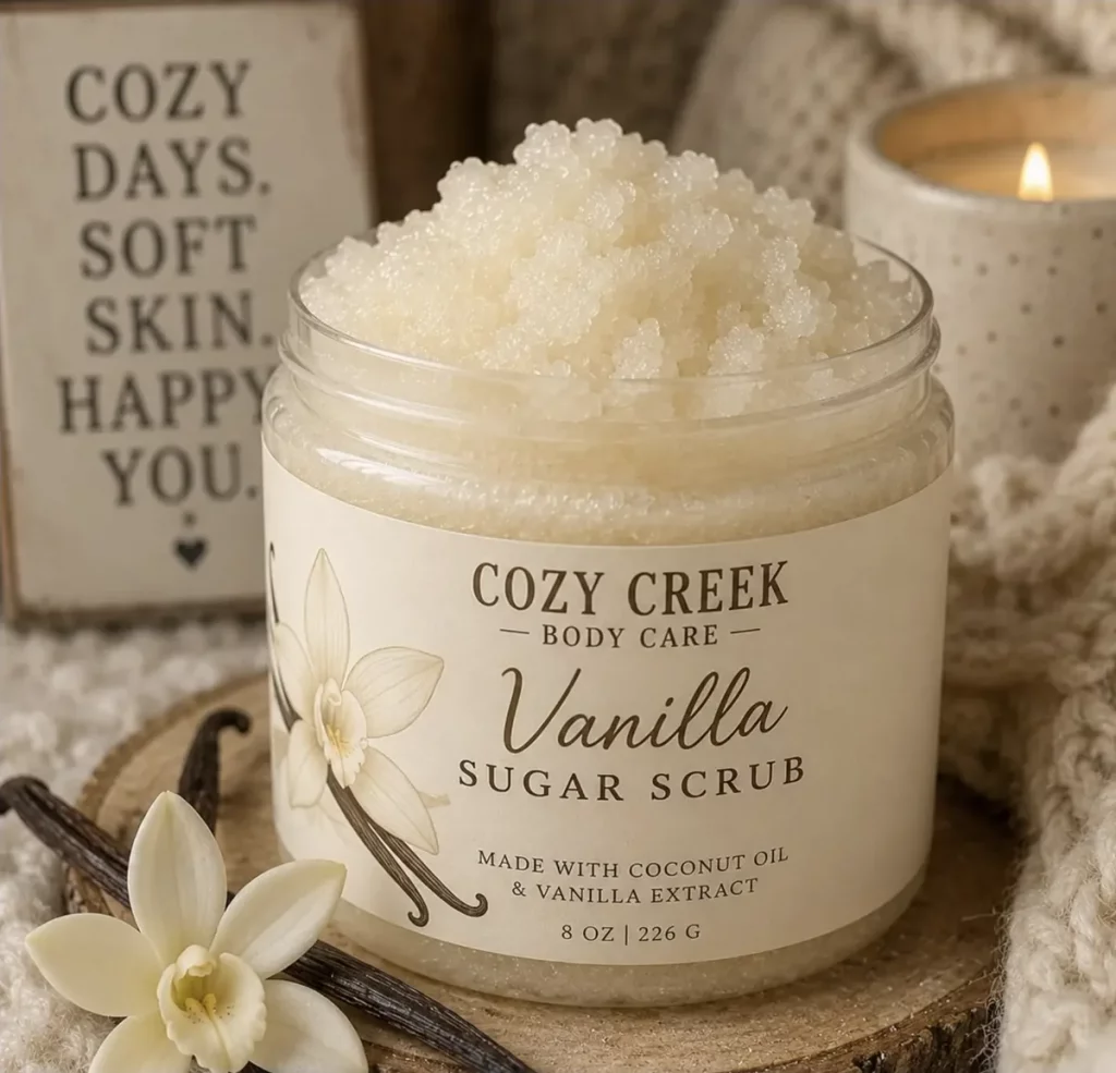 Vanilla Sugar Scrub: view 1